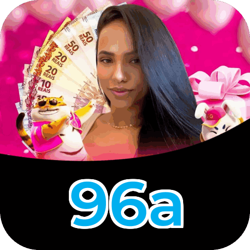 Interface do aplicativo 96a mostrando jogos disponíveis no iOS e Android